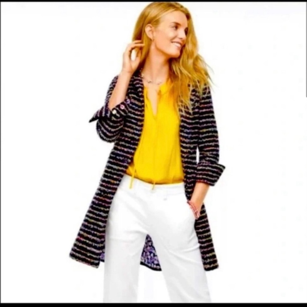 NWT 🪻Cabi Tweed Button up Coat - Picture 6 of 16